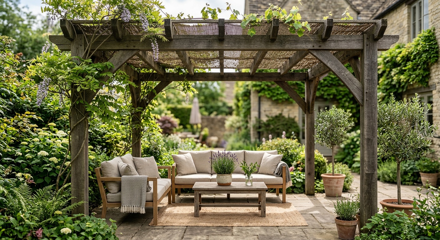 Patio shade structures