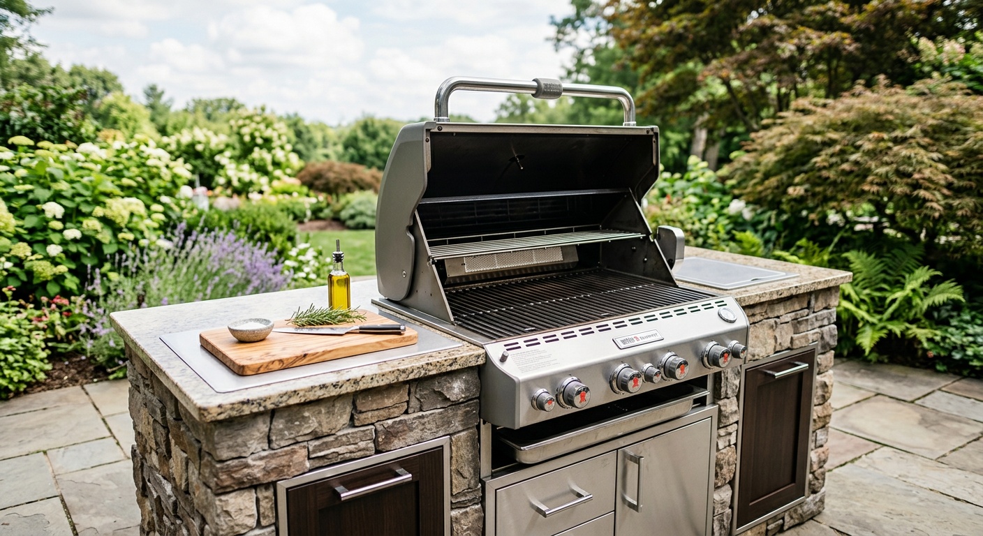 Outdoor kitchen renovation
